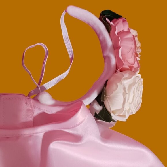 Top Paw Pet Dress & Headband Pink Floral Large - Picture 14 of 16